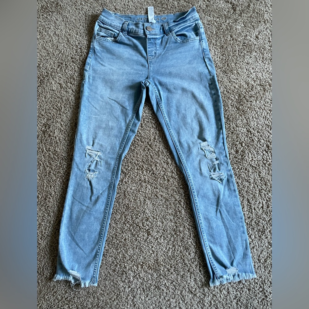 JUSTICE mom/skinny jeans!